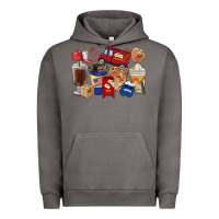 Pigment Tornado Postal Worker Coffee Cups Urban Hoodie - FaDigitalArtStudio