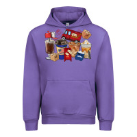Tulip Postal Worker Coffee Cups Urban Hoodie - FaDigitalArtStudio