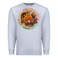 Heather Grey Boots flannels bonfires leggins football Premium Sweatshirt - NancyCooperArtShop