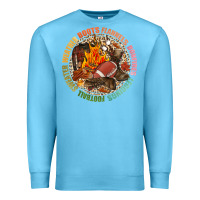 Ocean Blue Boots flannels bonfires leggins football Premium Sweatshirt - NancyCooperArtShop