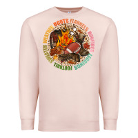 Pale Pink Boots flannels bonfires leggins football Premium Sweatshirt - NancyCooperArtShop