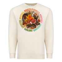 Sandshell Boots flannels bonfires leggins football Premium Sweatshirt - NancyCooperArtShop