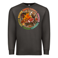 Smoke Boots flannels bonfires leggins football Premium Sweatshirt - NancyCooperArtShop