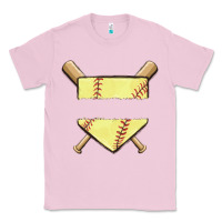 Bubblegum Pink custom baseball Classic Tee - MaliasSmallBusiness