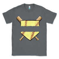 Charcoal Heather custom baseball Classic Tee - MaliasSmallBusiness