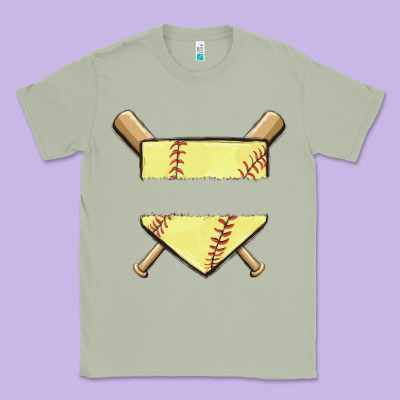 Custom Baseball Classic Tee Designed By Maliassmallbusiness