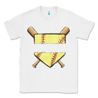White custom baseball Classic Tee - MaliasSmallBusiness