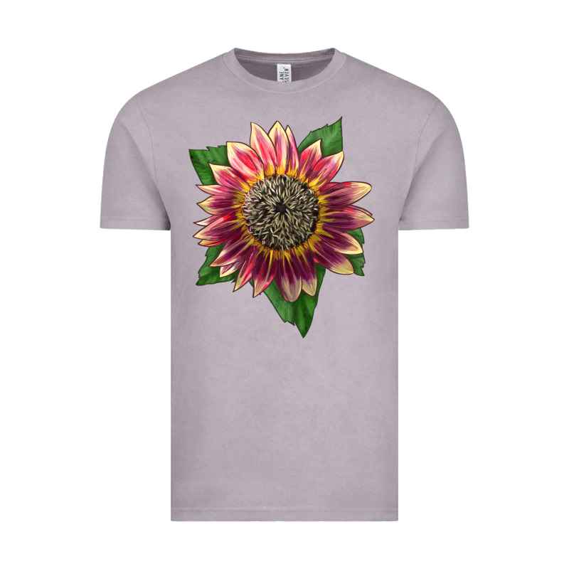 Crimson Blaze Sunflower Vintage Tee by LillyAllenDesigns | Teevron