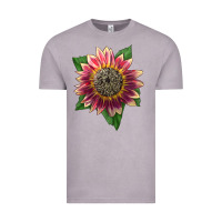 Vintage Zinc crimson blaze sunflower Vintage Tee - LillyAllenDesigns