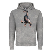 Cloud Rock baby chimpanzee Vintage Hoodie - LillyAllenDesigns