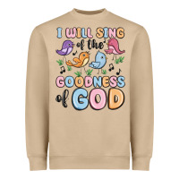 Mushroom i will sing of the goodness of god Heavyweight Sweatshirt - MaliasSmallBusiness