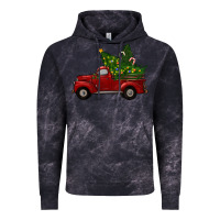 Cloud Black Christmas Trees With Truck Vintage Hoodie - RanaPortraitStore