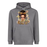 Storm believe praying caucasian messy bun Heavyweight Hoodie - texasbilliewilder