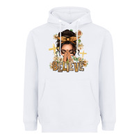 White believe praying caucasian messy bun Heavyweight Hoodie - texasbilliewilder