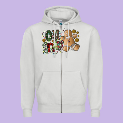 Oh Snap Zipper Hoodie Designed By Sublimationcraftshop