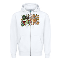 White oh snap Zipper Hoodie - SublimationCraftShop