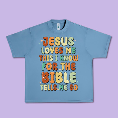 Jesus Loves Me This I Know For The Bible Tells Me Urban Heavy Tee Designed By Maliassmallbusiness