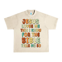 Sandshell jesus loves me this i know for the bible tells me Urban Heavy Tee - MaliasSmallBusiness