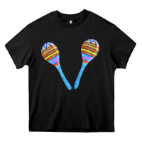 Black blue maracas Heavy Core Tee - FaDigitalArtStudio