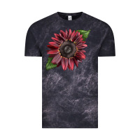 Cloud Black chocolate sunflower Vintage Tee - LillyAllenDesigns