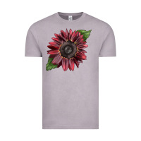 Vintage Zinc chocolate sunflower Vintage Tee - LillyAllenDesigns