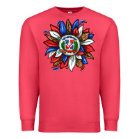Cardinal dominican sunflower Premium Sweatshirt - texasbilliewilder