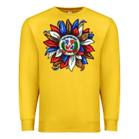 Lemon dominican sunflower Premium Sweatshirt - texasbilliewilder