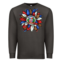 Smoke dominican sunflower Premium Sweatshirt - texasbilliewilder
