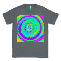 Charcoal Heather tye die pattern Classic Tee - RanaPortraitStore
