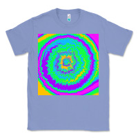 Colony Blue tye die pattern Classic Tee - RanaPortraitStore