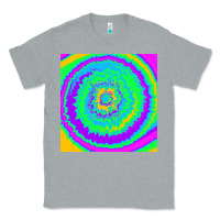 Heather Grey tye die pattern Classic Tee - RanaPortraitStore