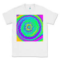 White tye die pattern Classic Tee - RanaPortraitStore