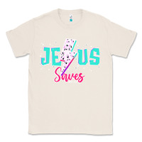 Natural jesus saves Classic Tee - JahusDesignShop