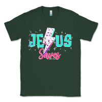 Sports Green jesus saves Classic Tee - JahusDesignShop