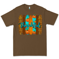 Cacao thankful brushstrokes Premium Tee - AdoDesignShop