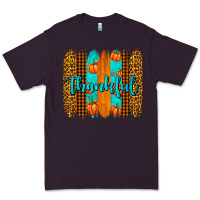 Plum thankful brushstrokes Premium Tee - AdoDesignShop