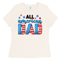 Bone All American dad Ladies Tee - Neo Western