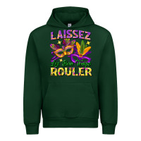Forest Green Laissez les bon temps rouler Urban Hoodie - FaDigitalArtStudio