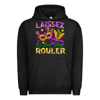 Pigment Black Laissez les bon temps rouler Urban Hoodie - FaDigitalArtStudio