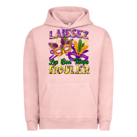 Pigment Salmon Laissez les bon temps rouler Urban Hoodie - FaDigitalArtStudio