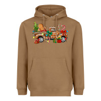 Toasted Coconut gingerbread truck Heavyweight Hoodie - texasbilliewilder