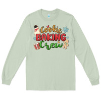 Matcha cookie baking crew Long Sleeve Tee - MaliasSmallBusiness