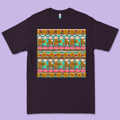 School Teacher Seamless Pattern Premium Tee Designed By Hra Design Shop
