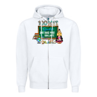 White 100 days smarter 100 dias mas brillante Zipper Hoodie - SublimationCraftShop