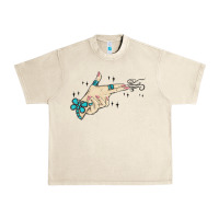 Sandshell western turquoise gun hand Urban Heavy Tee - MaliasSmallBusiness
