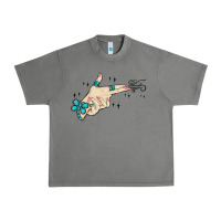 Tornado western turquoise gun hand Urban Heavy Tee - MaliasSmallBusiness
