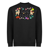 Black dog mom Heavyweight Sweatshirt - MaliasSmallBusiness