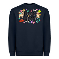 Navy dog mom Heavyweight Sweatshirt - MaliasSmallBusiness