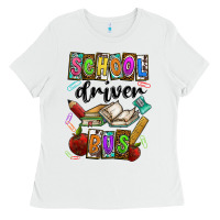School Driver Bus Ladies Tee | Teevron