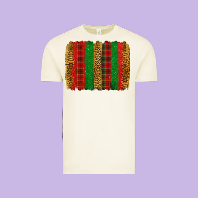 Christmas Brushstroke Vintage Tee Designed By Jasminsmagicworld